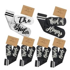 Bridesmaid Gifts for 6-11 1 the Bride 1 Miad of Honor 4 Bridesmaid Grey 