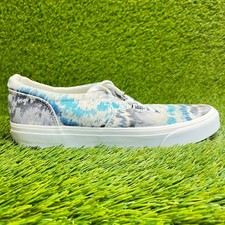 Vans Doheny Psychadelic Tie Dye Womens Size 10 Blue Gray Casual Shoes Sneakers