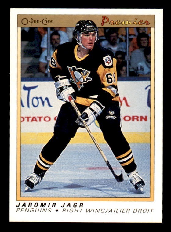 1990-91 OPC Premier #50 Jaromir Jagr Penguins Rookie MINT