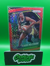 2025 Panini Prizm WNBA Red Pulsar Prizm Teaira McCowan #48 40/75 Dallas Wings