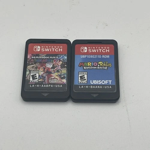 New ListingMario Kart 8 - Deluxe Edition & Mario + Rabbids  (Nintendo Switch, 2017) Bundle