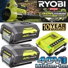 8.0Ah Battery 40 Volt for Ryobi 40V Lithium OP40602 Battery with LED / Charger