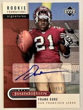 Frank Gore Rookie Cards and Autograph Memorabilia Guide 38