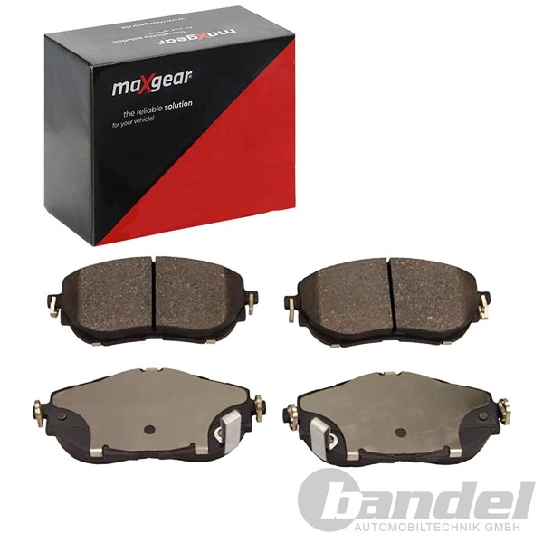 Maxgear BremsbelÄGe Satz Vorderachse Passend FÜR Toyota Auris Corolla | 19-3044-image