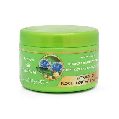 Anven Revive Lotus Flower + Arginine Hair Mask 250 g-Repair, Shine & Strength