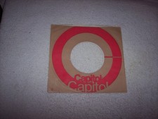 BROWN RED CAPITOL RECORDS 7 INCH 45 RPM ORIGINAL SLEEVE ONLY NO SPLITS 1
