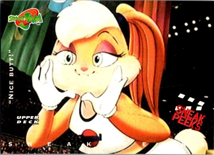 1996-97 Upper Deck Space Jam - Sneak Peak Lola Bunny "Nice Butt" #59