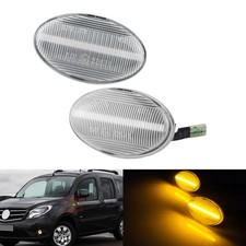 1 paar LED seitenanzeige Seitenblinker&nbsp;Transparent&nbsp;Linse f&uuml;r&nbsp;Mercedes&nbsp;Citan W415