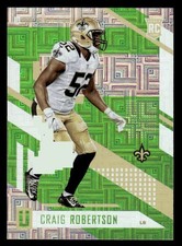 Craig Robertson 2017 Panini Unparalleled Escher Squares RC #164 Saints ESE
