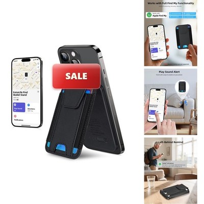 ExtreLife MagSafe Wallet Works Apple Find My, Phone Stand, 7 Card Holder