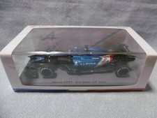 Spark 1/43 Alpine A521 3rd Qatar GP 2021 #14 Fernando Alonso Minicar