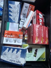 Job Lot Vintage Light Bulbs  Mixed - Mazda, Osram, Philips - NOS & Retro