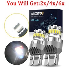 Auxito 7443 7440 Led Super White Bright Brake Tail Stop Light Parking Bulb 2-6x