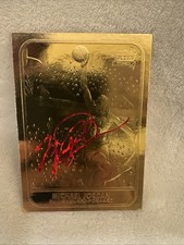 1997 FLEER 23KT GOLD: MICHAEL JORDAN 1986 RC-SIGNATURE SERIES Red