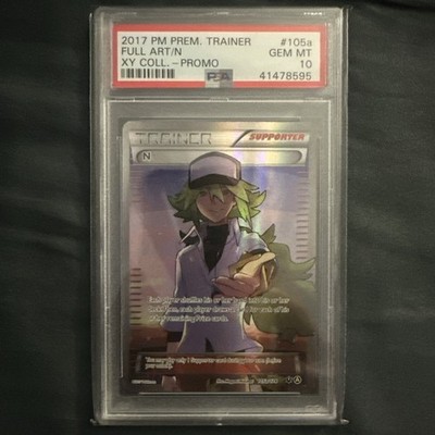 Pokemon N Xy Collection Alternate Full Art Promo #105a PSA 10 Gem
