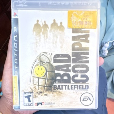 EA Battlefield: Bad Company Sony PlayStation 3 Multiplayer Online Manual Headset