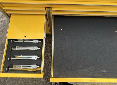 Snap on Tool Box KRL1024BPES1 26 Drawer XXL 109” Ultra Yellow
