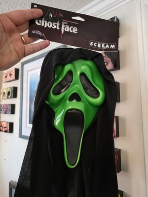 Scream Ghostface Rare Green Mask Fun World Stab by Fun World Rare & New !