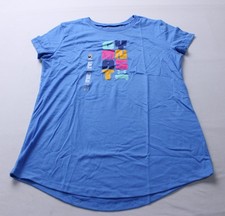 Under Armour Girl's Gymnast Short Sleeve Graphic Tee LB3 Neo Turquoise Large