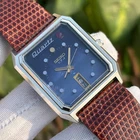 Vintage Seiko V.F.A "Red Heart Beat" Sunburst Dial Japan Quartz Watch 3923-502A