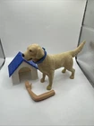 VINTAGE 1998 Pet Lovin' Golden Retriever Dog And Puppy House Barbie