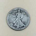 New Listing1918-D Walking Liberty Half Dollar 90% Silver Collectible Coin Vintage Antique