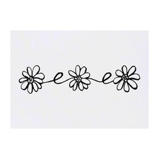 'Daisy Chain' Temporary Tattoos / Transfers TO00019088 