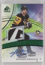 2020 SP Game Used Authentic Rookies Green 17/35 Anthony Angello Patch Auto 6eg