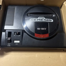 Sega Genesis Plus Paperwork instructions Manuals, 2 controllers & Console 🔥