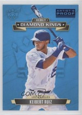 2021 Panini Diamond Kings Debut Artist Proof Blue Keibert Ruiz #DDK-LD 1q9
