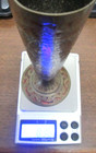 Ornate Vintage Brass Or Bronze Enamel Inlay Vase 6" Tall & 2 1/4" Wide - India — photo 8