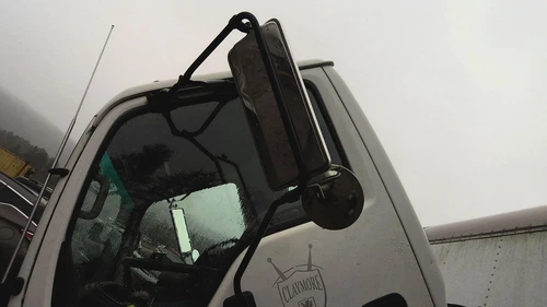 01 GMC W SERIES (TILT CAB) Door Mirror Driver Chrome