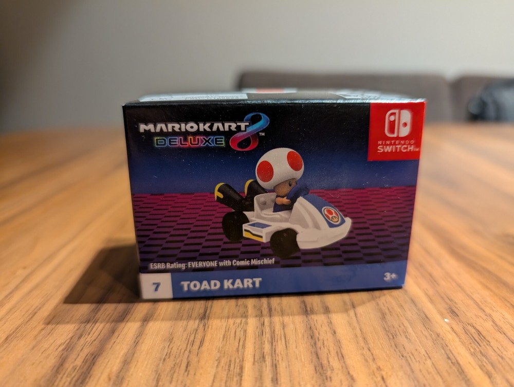 2024 McDonald’s Happy Meal Mario Kart Deluxe #7 Toad Cart