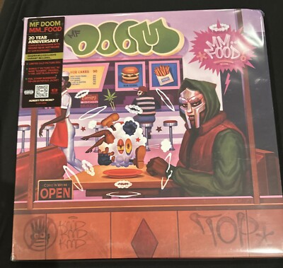 最終〈新品2枚組レコード〉 MF DOOM MM..FOOD 20周年記念版 MF DOOM 'MM..FOOD Vinyl (20年記念)' - Vinyl Me, Please