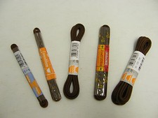 Ringel Pointed Medium Brown 2mm Round Laces Length 45-120cm Shoelaces