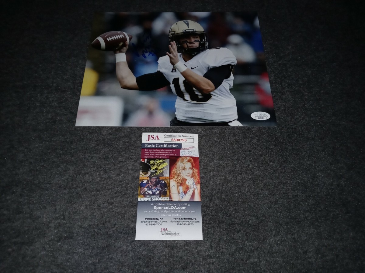 Mckenzie Milton Signed 8x10 Jsa Ucf Fsu