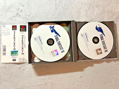 Lot of PS1 Final Fantasy Collection 4 5 6 7 9 Set PlayStation