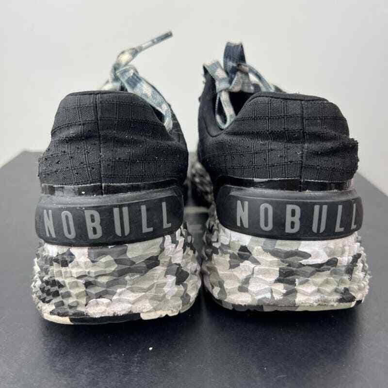 Nobull Black and wild granite ripstop runner sneakers unisex  display picture 1