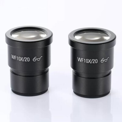 WF10X 20mm Zoom Stereo Microscope High Eyepoint Eyepiece 30mm or 30.5mm or Scale