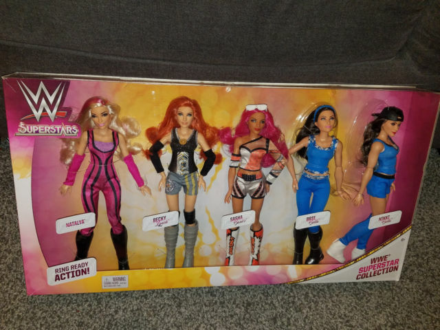 wwe superstars fashion dolls
