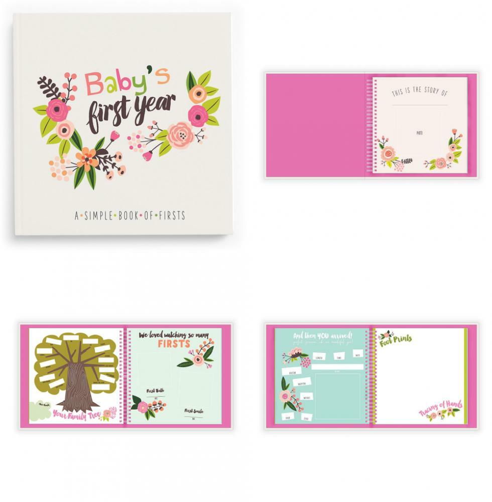 baby's first year book a simple book of firsts