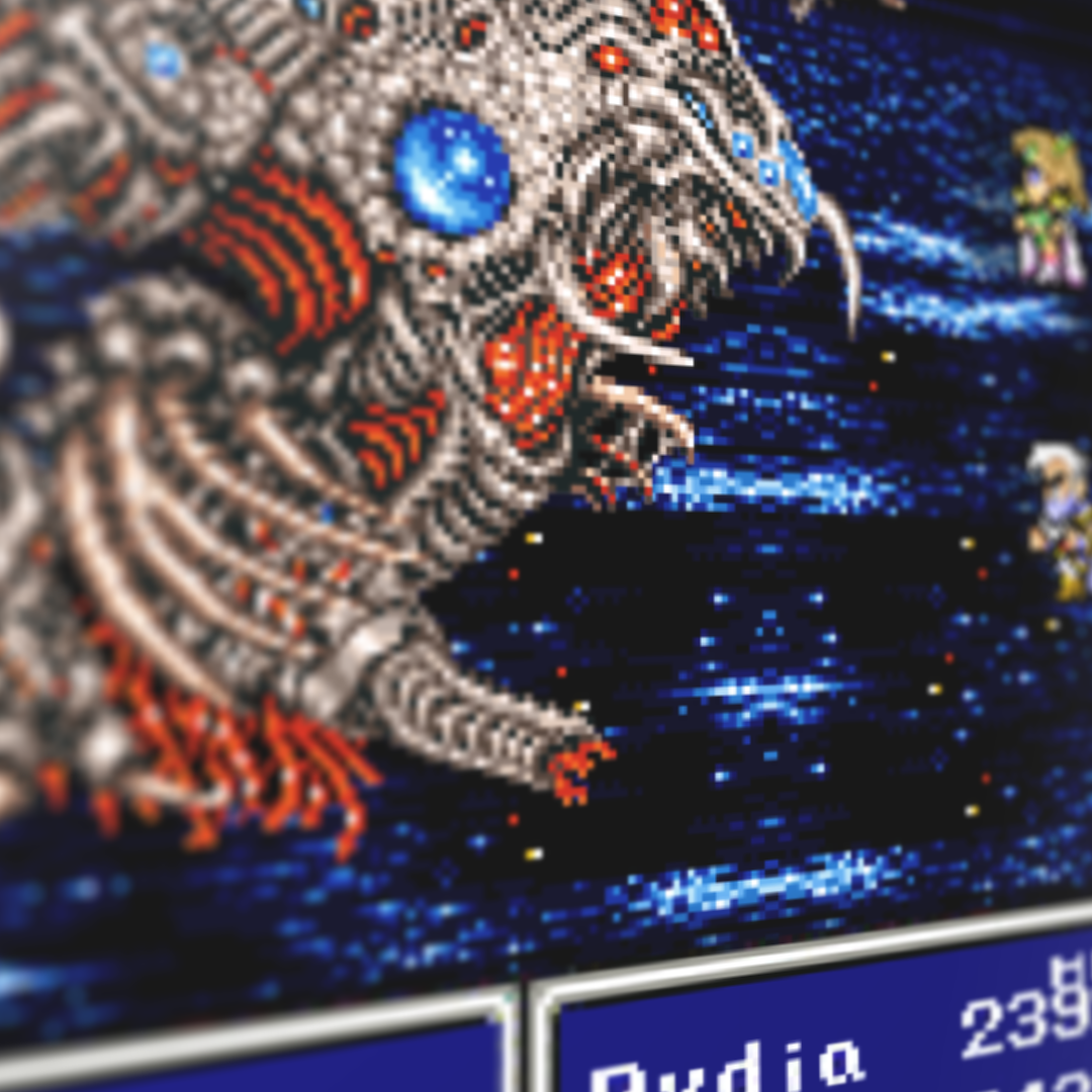 Final Fantasy IV (Zeromus Battle) 3D Shadow Box Frame (9