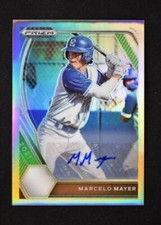 2021 Prizm Draft Picks Base Auto Silver Prizm #PDP-4 Marcelo Mayer