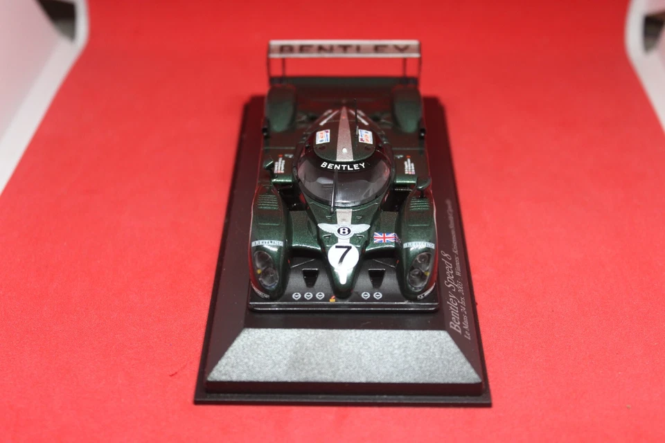 1/43 Bentley Speed 8 (2003) - #7 Kristensen/Smith/Capello - MINICHAMPS - Immagine 3 di 4