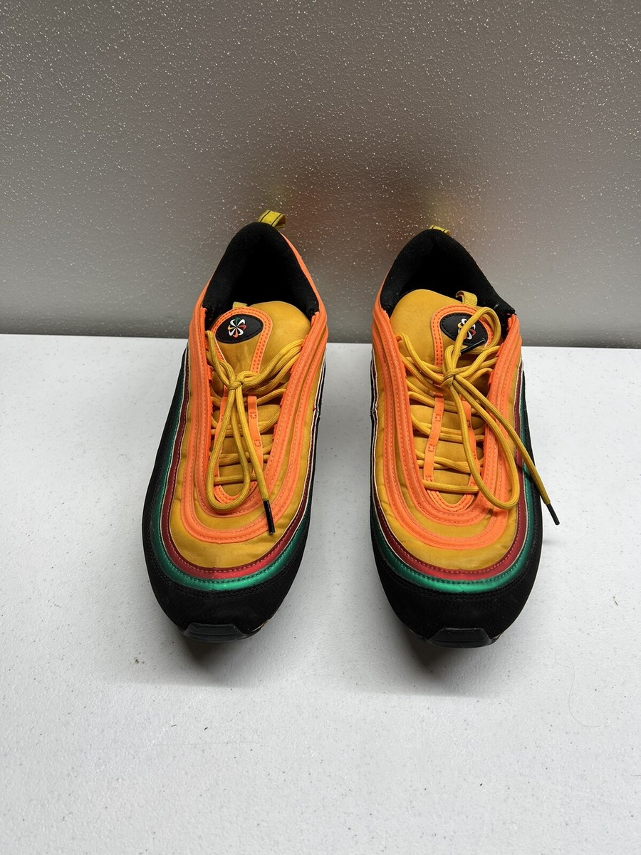 Caritasnepal Air Max 97 Og Black And Blue Sunburst Pinwheel Air