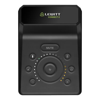 Lewitt Audio CONNECT 2 USB-C Audio Interface for Production, Podcasts, Streaming