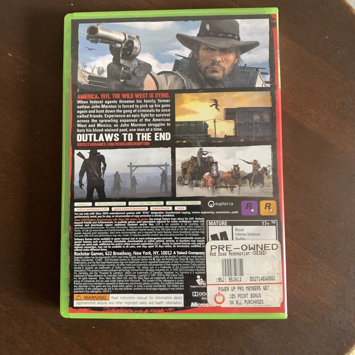 RED DEAD REDEMPTION 2-XBOX – Mex Games