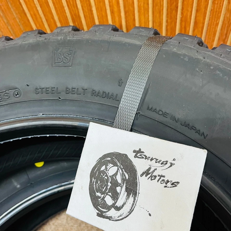 BRIDGESTONE RD604 604V 145R13 6PR Tire Set 4 Kei truck mini track Carry Acty New - Image 4 of 4
