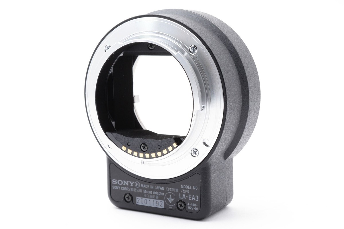 opo  la-ea3 ソニー Aマウント→Eマウント アダプター SONY LA-EA3 A-mount to E-mount FE Lens Adapter [Exc+++] from Japan