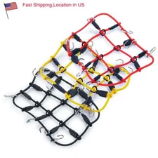FLYXM Roof Rack Elastic Luggage Cargo Net Hook For 1:24 RC Axial SCX24 Crawler